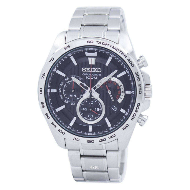 Seiko Sports Chronograph Quartz Tachymeter SSB299 SSB299P1 SSB299P Men's Watch