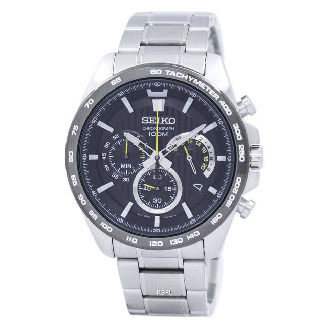 Seiko Chronograph Tachymeter Quartz SSB303 SSB303P1 SSB303P Men's Watch