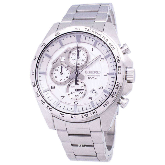 Seiko Chronograph Tachymeter Quartz SSB317 SSB317P1 SSB317P Men's Watch