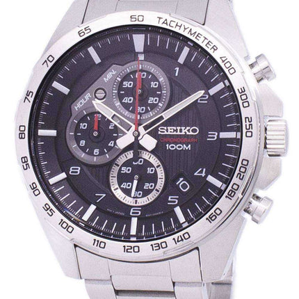 Seiko Chronograph Tachymeter Quartz SSB319 SSB319P1 SSB319P Men's Watch