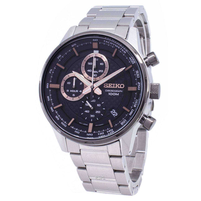 Seiko Chronograph SSB331 SSB331P1 SSB331P Quartz Men's Watch