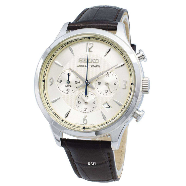 Seiko Chronograph SSB341P SSB341P1 SSB341 Analog Quartz Men's Watch