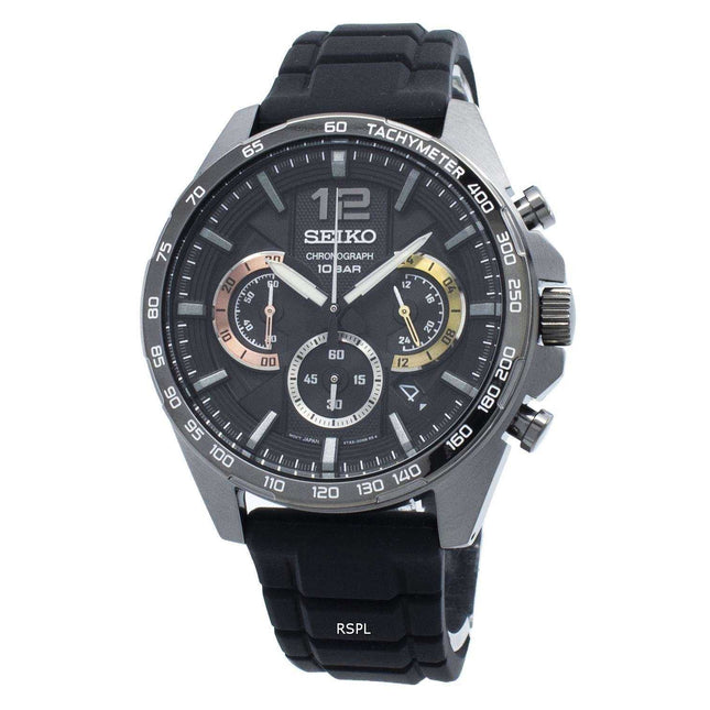 Seiko Chronograph SSB349 SSB349P1 SSB349P Tachymeter Quartz Men's Watch