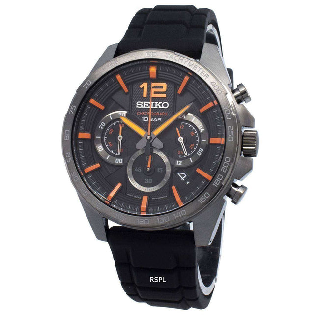 Seiko Chronograph SSB351P SSB351P1 SSB351 Tachymeter Analog Quartz Men's Watch