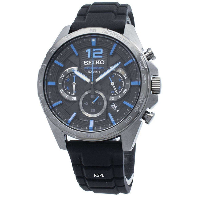 Seiko Chronograph SSB353 SSB353P1 SSB353P Tachymeter Quartz Men's Watch