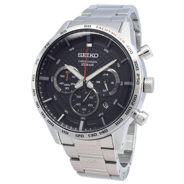 Seiko Chronograph SSB355P SSB355P1 SSB355 Tachymeter Quartz Men's Watch