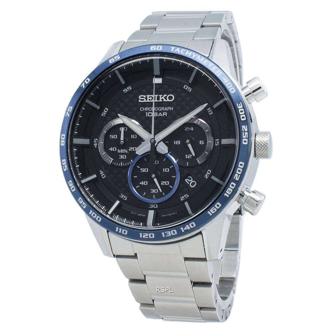 Seiko Chronograph SSB357 SSB357P1 SSB357P Tachymeter Quartz Men's Watch