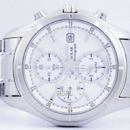 Seiko Solar Chronograph SSC003P1 Mens Watch