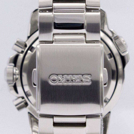 Seiko Solar Alarm Chronograph SSC075P1 SSC075 SSC075P Mens Watch