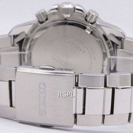 Seiko Solar Alarm Chronograph SSC075P1 SSC075 SSC075P Mens Watch