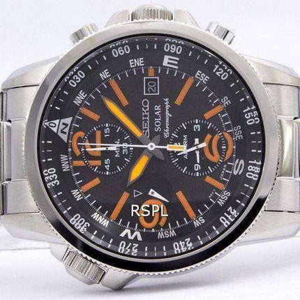 Seiko Solar Chronograph SSC077P1 SSC077P SSC077 Mens Watch