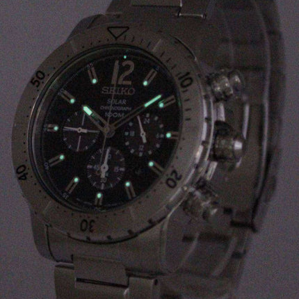 Seiko Solar Chronograph SSC223P1 SSC223P SSC223 Mens Watch