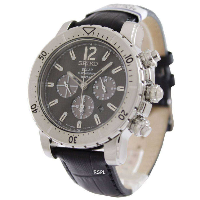 Seiko Solar Chronograph SSC223P2 Mens Watch