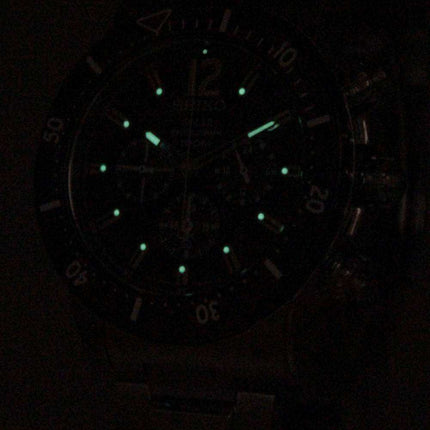 Seiko Solar Chronograph SSC245P1 SSC245P SSC245 Mens Watch