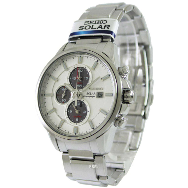 Seiko Solar Chronograph SSC251P1 SSC251P Mens Watch