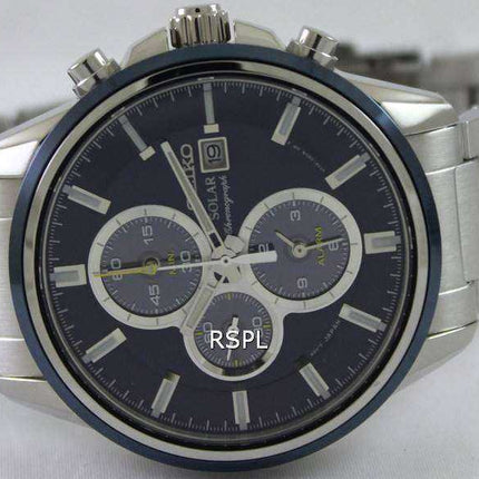 Seiko Solar Chronograph SSC253P1 SSC253P Mens Watch