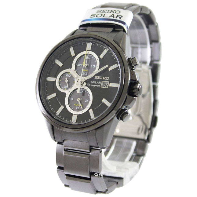 Seiko Solar Chronograph SSC257P1 SSC257P Mens Watch
