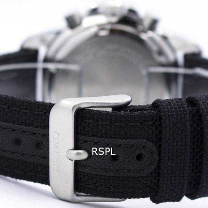 Seiko Prospex Solar Military Alarm Chronograph SSC293P2 Mens Watch