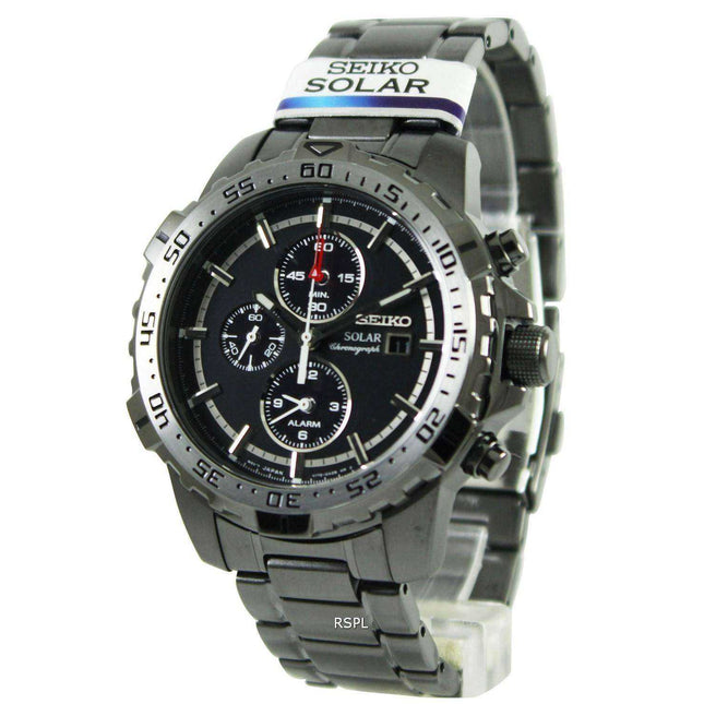 Seiko Solar Chronograph SSC301P1 SSC301P SSC301 Mens Watch