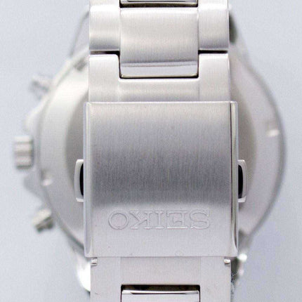 Seiko Solar Chronograph Alarm SSC431 SSC431P1 SSC431P Men's Watch