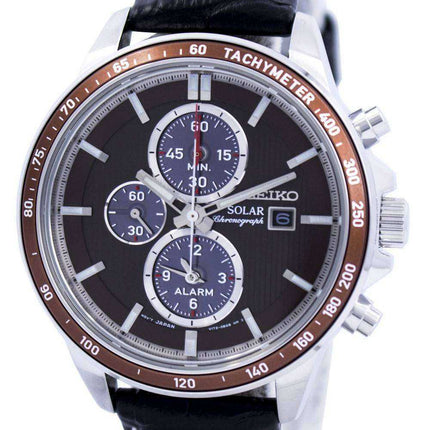Seiko Solar Alarm Chronograph SSC503 SSC503P1 SSC503P Men's Watch