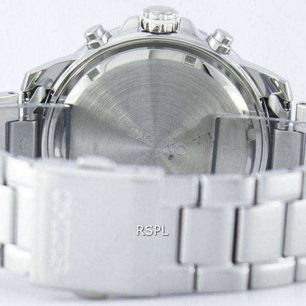 Seiko Solar Chronograph Alarm SSC555 SSC555P1 SSC555P Men's Watch