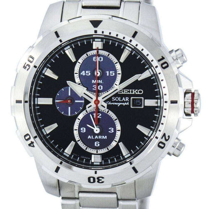 Seiko Solar Chronograph Alarm SSC557 SSC557P1 SSC557P Men's Watch