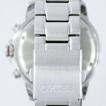 Seiko Solar Chronograph Alarm SSC557 SSC557P1 SSC557P Men's Watch