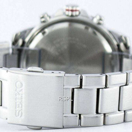 Seiko Solar Chronograph Alarm SSC557 SSC557P1 SSC557P Men's Watch