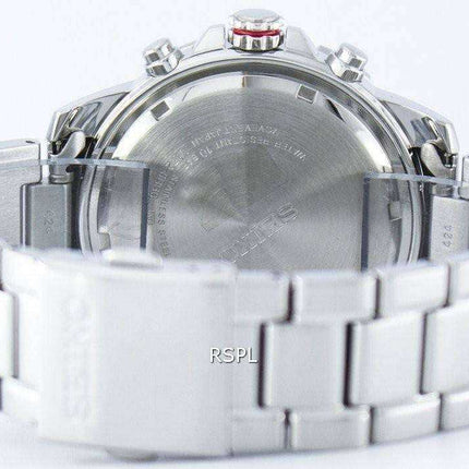 Seiko Solar Chronograph Alarm SSC557 SSC557P1 SSC557P Men's Watch