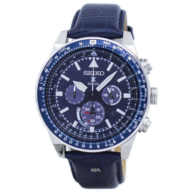 Seiko Prospex Solar Chronograph SSC609 SSC609P1 SSC609P Men's Watch