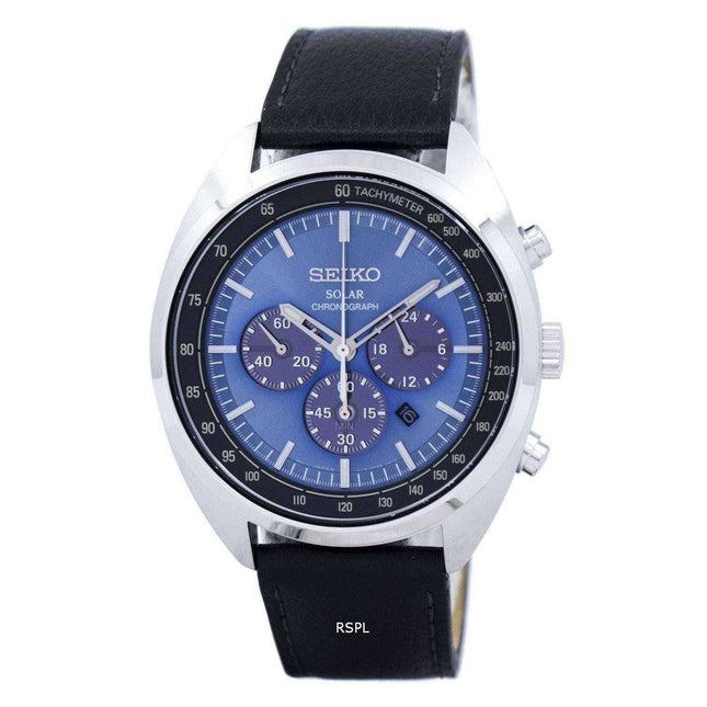 Seiko Solar Chronograph Tachymeter SSC625 SSC625P1 SSC625P Men's Watch