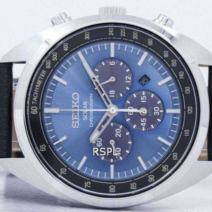 Seiko Solar Chronograph Tachymeter SSC625 SSC625P1 SSC625P Men's Watch
