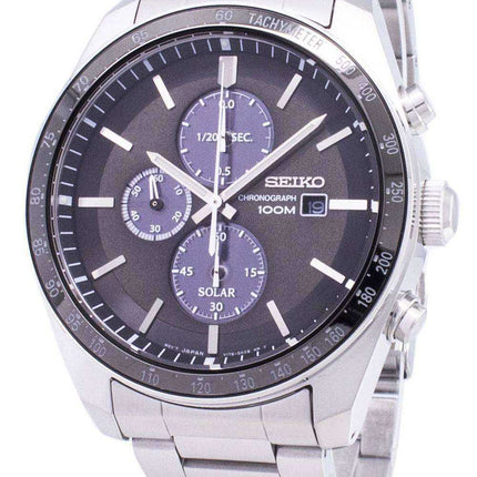 Seiko Solar SSC715 SSC715P1 SSC715P Chronograph Analog Men's Watch