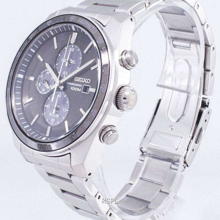 Seiko Solar SSC715 SSC715P1 SSC715P Chronograph Analog Men's Watch