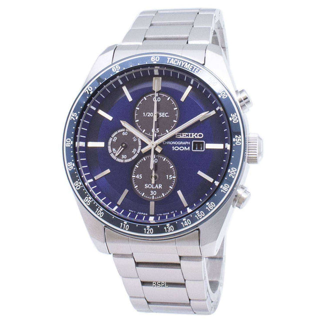 Seiko Discover More SSC719 SSC719P1 SSC719P Chronograph Tachymeter Men's Watch