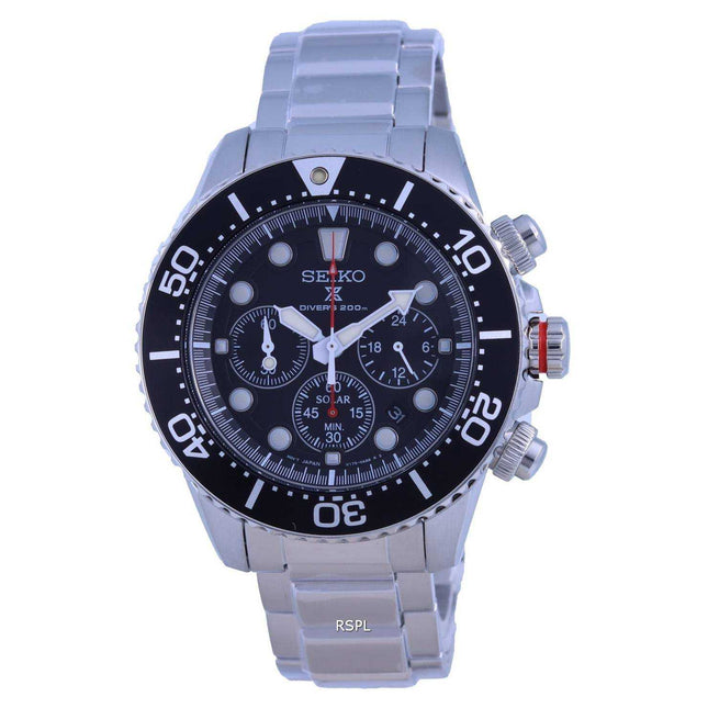 Seiko Prospex Chronograph Solar Divers SSC779 SSC779P1 SSC779P 200M Mens Watch