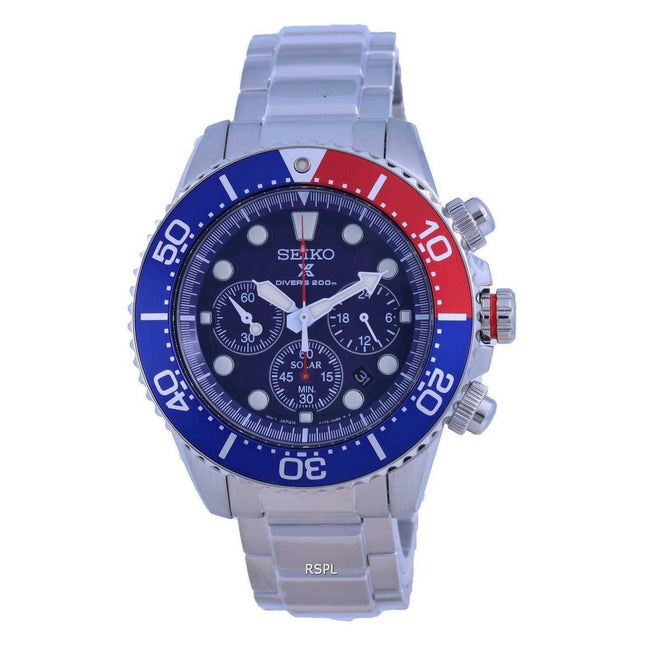Seiko Prospex Chronograph Solar Divers SSC783 SSC783P1 SSC783P 200M Mens Watch