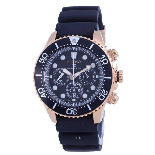 Seiko Prospex Chronograph Solar Divers SSC786 SSC786P1 SSC786P 200M Mens Watch