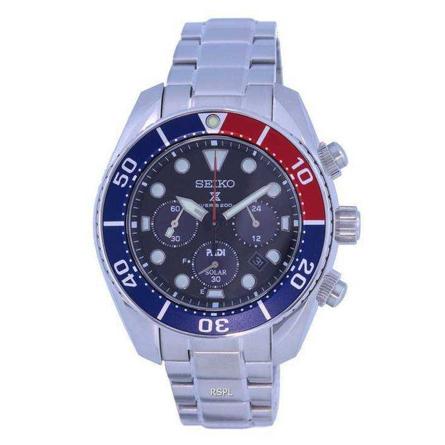Seiko Prospex Padi Sumo Special Edition Chronograph Solar Divers SSC795 SSC795J1 SSC795J 200M Mens Watch