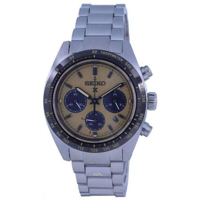 Seiko Prospex Speedtimer Chronograph Solar SSC817 SSC817P1 SSC817P 100M Mens Watch