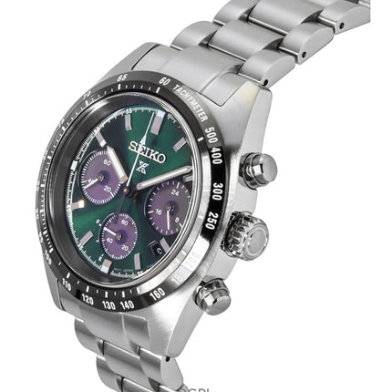 Seiko Prospex Speedtimer Chronograph Deep Green Dial Solar SSC933P1 100M Men's Watch