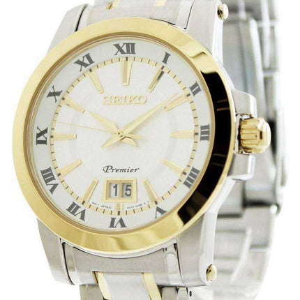 Seiko Premier Big Date Calendar SUR016P1 SUR016P SUR016 Mens Watch