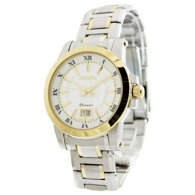 Seiko Premier Big Date Calendar SUR016P1 SUR016P SUR016 Mens Watch