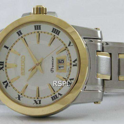 Seiko Premier Big Date Calendar SUR016P1 SUR016P SUR016 Mens Watch