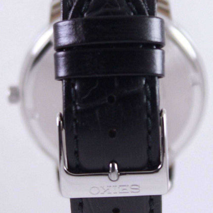 Seiko Quartz Leather Strap SUR113P1 SUR113P Mens Watch