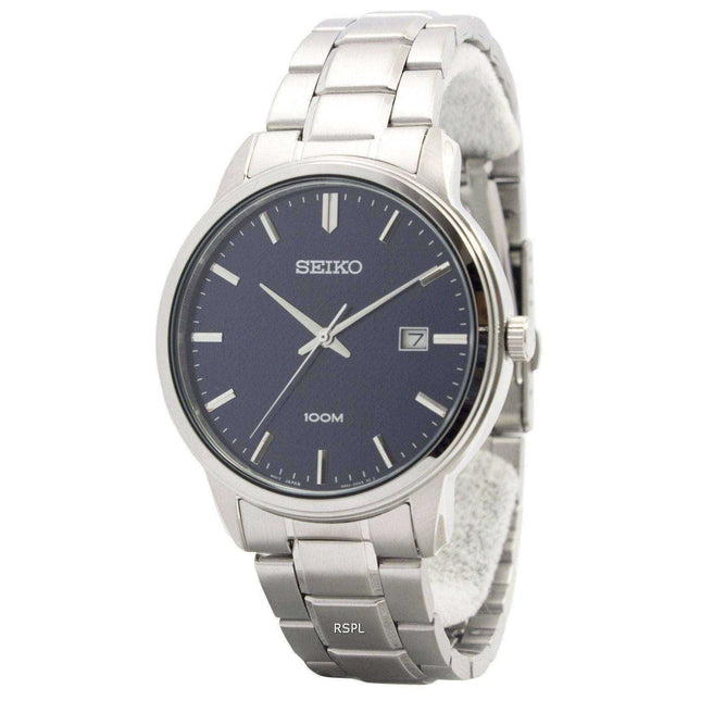 Seiko Quartz Neo Classic SUR193P1 SUR193P Mens Watch