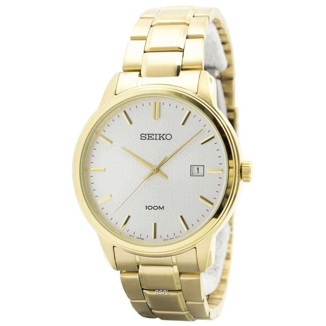 Seiko Quartz Neo Classic SUR198P1 SUR198P Mens Watch