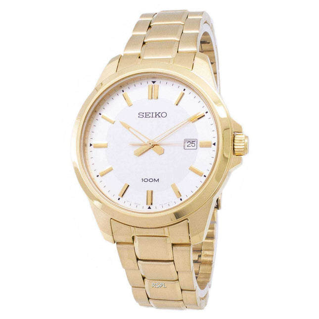 Seiko Quartz SUR248 SUR248P1 SUR248P Quartz Analog Men's Watch