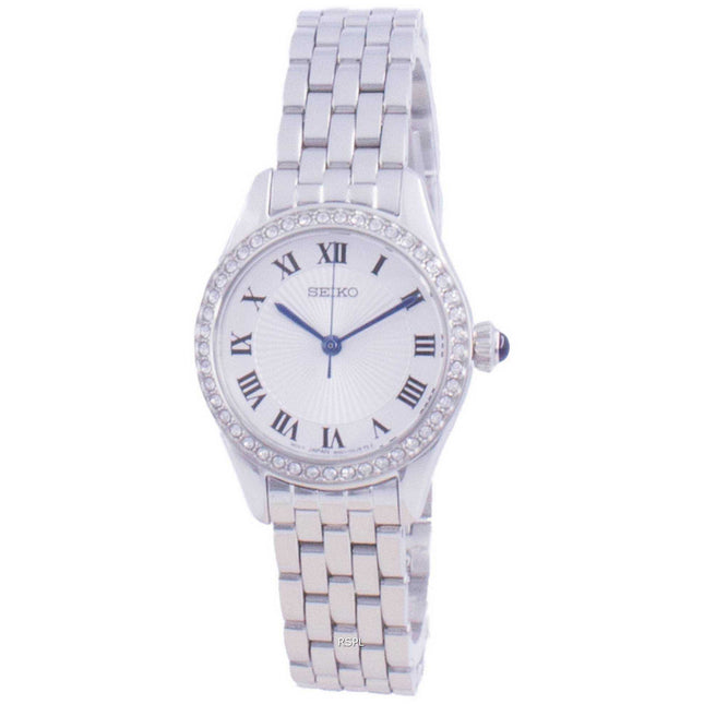 Seiko Discover More Diamond Accents Quartz SUR333 SUR333P1 SUR333P Womens Watch
